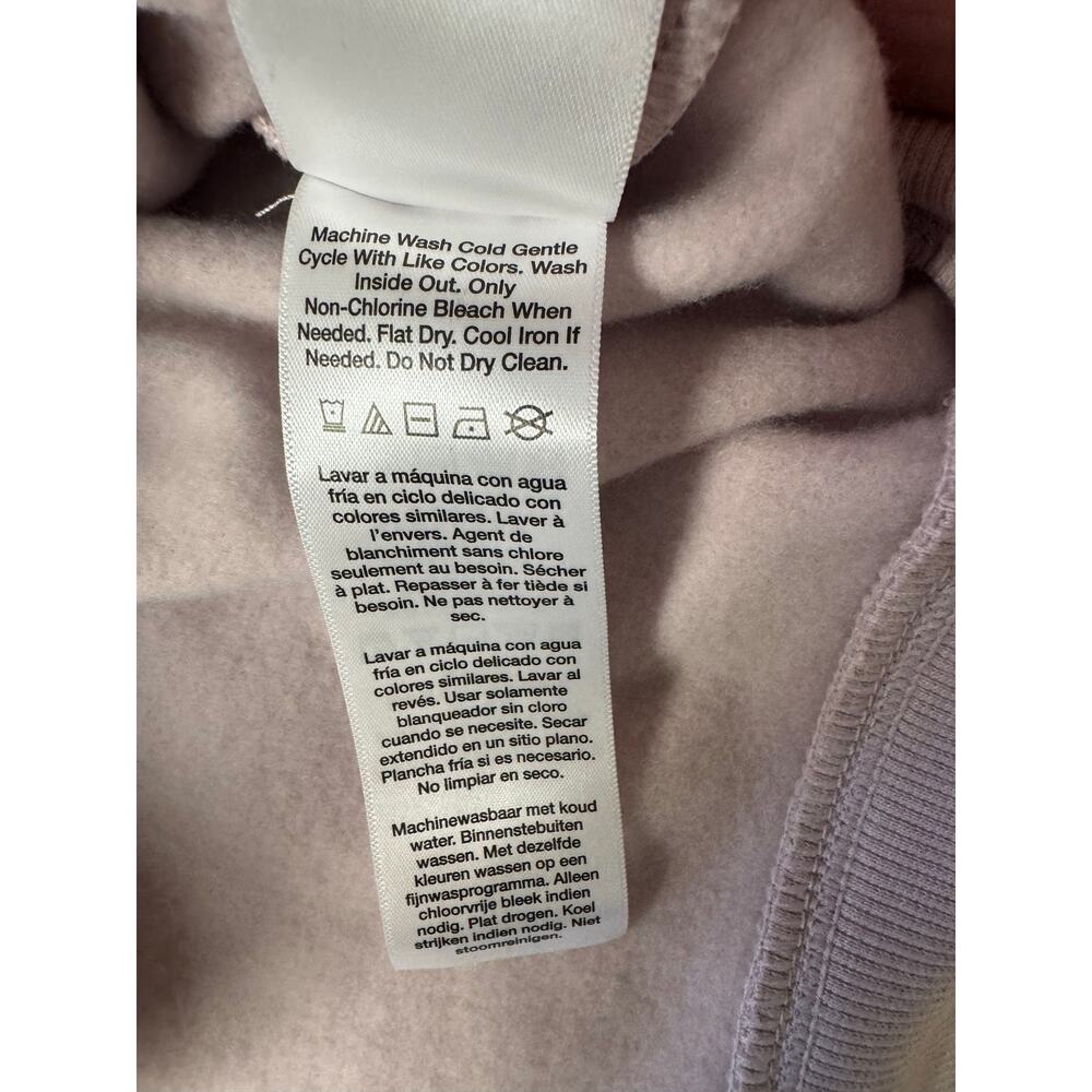 DKNY Sport Women's Sequin Pullover Fleece Hoodie ALLURE NWT SIZE L - Picture 8 of 12